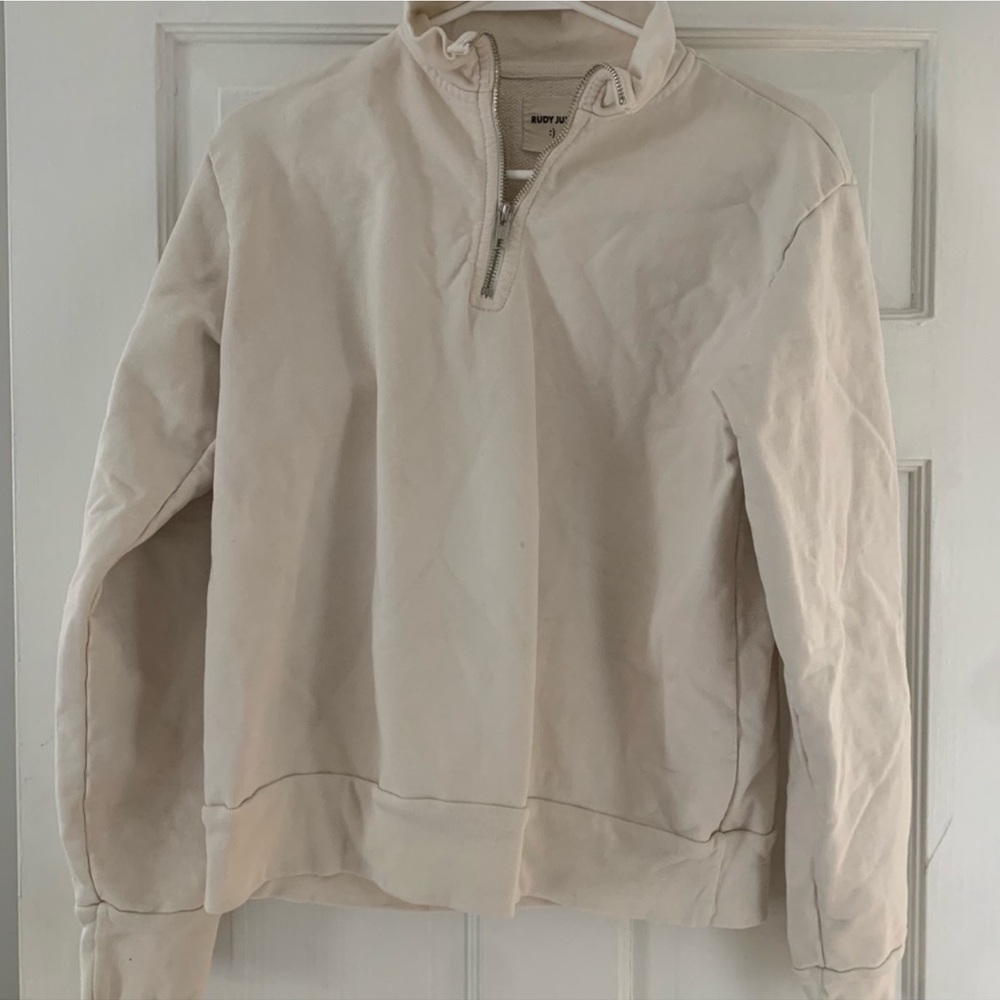 RUDY JUDE HALF ZIP SWEATSHIRT, Small